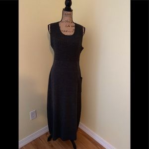 Super cute long wool dress